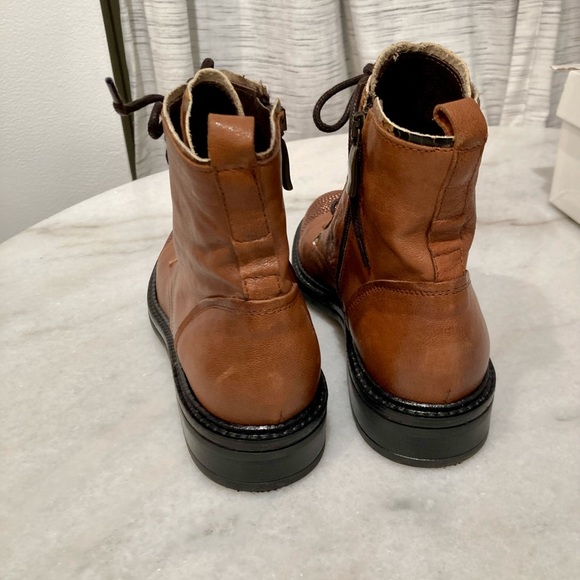 L’idea Studded Toe Ankle Combat Boots - Picture 4 of 14